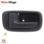 มือเปิดใน มือดึง ด้านใน มือจับในประตู ข้างซ้าย 1 ชิ้น สีดำ สำหรับ Hino Mega Mega700 Victor